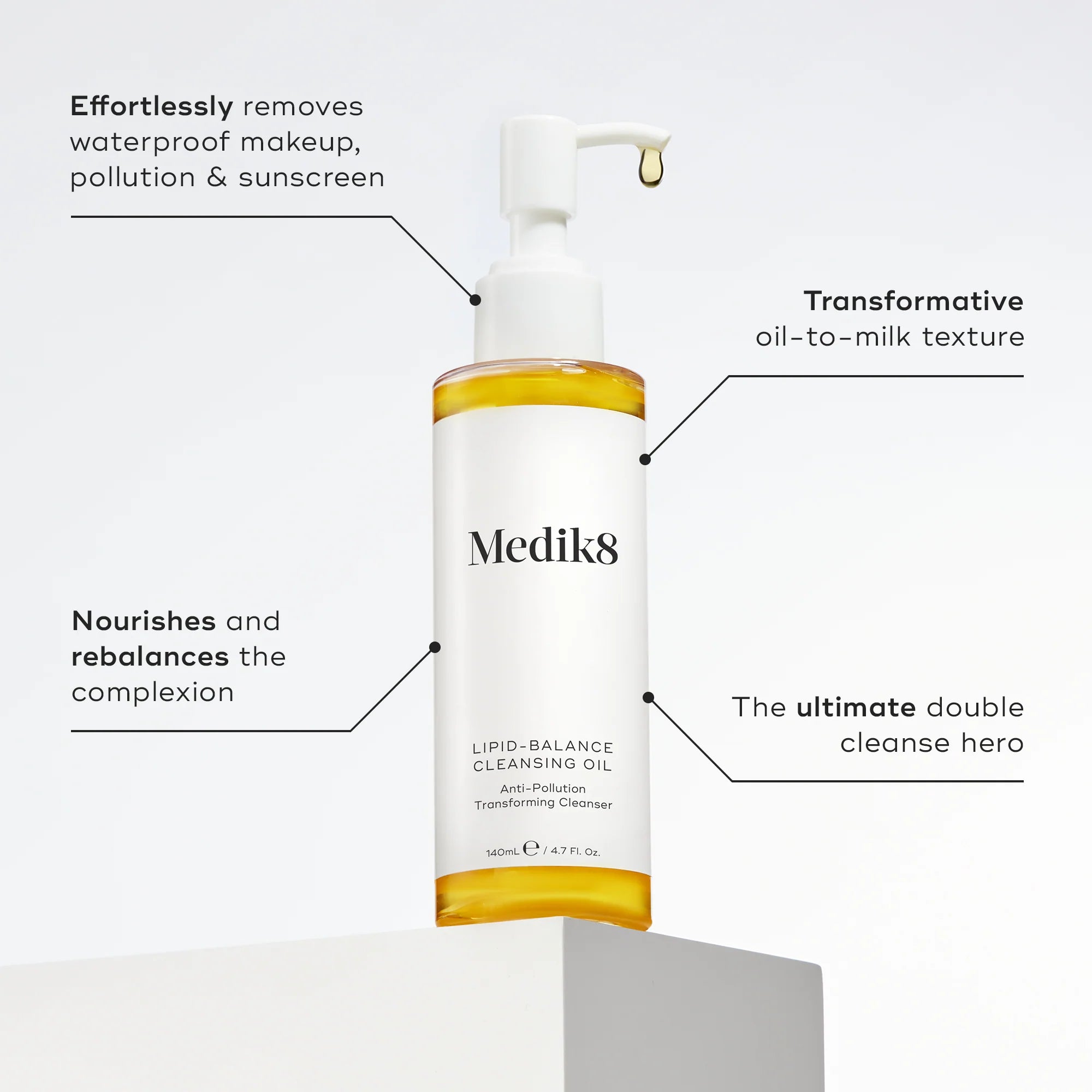 Medik8 Lipid-Balance Cleansing Oil 140ml