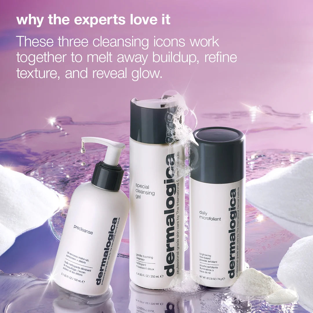 Dermalogica Expert Cleanse + Glow Gift Set (3 Full-Sizes)