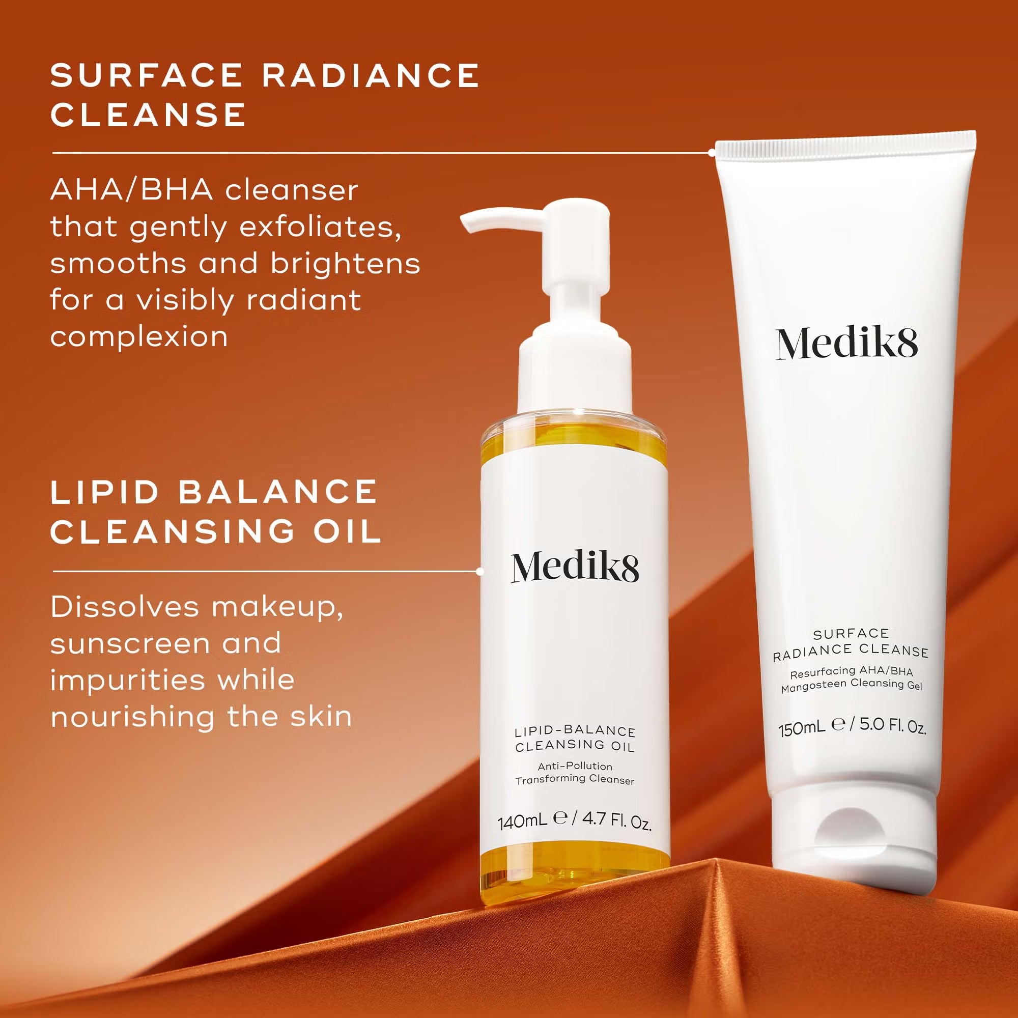 Medik8 Complete Cleanse - Professional Double-Cleanse Duo