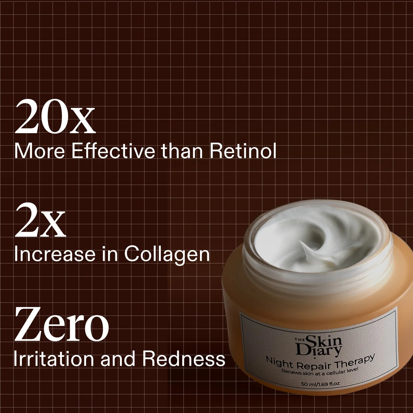 The Skin Diary Night Repair Therapy 50 ml
