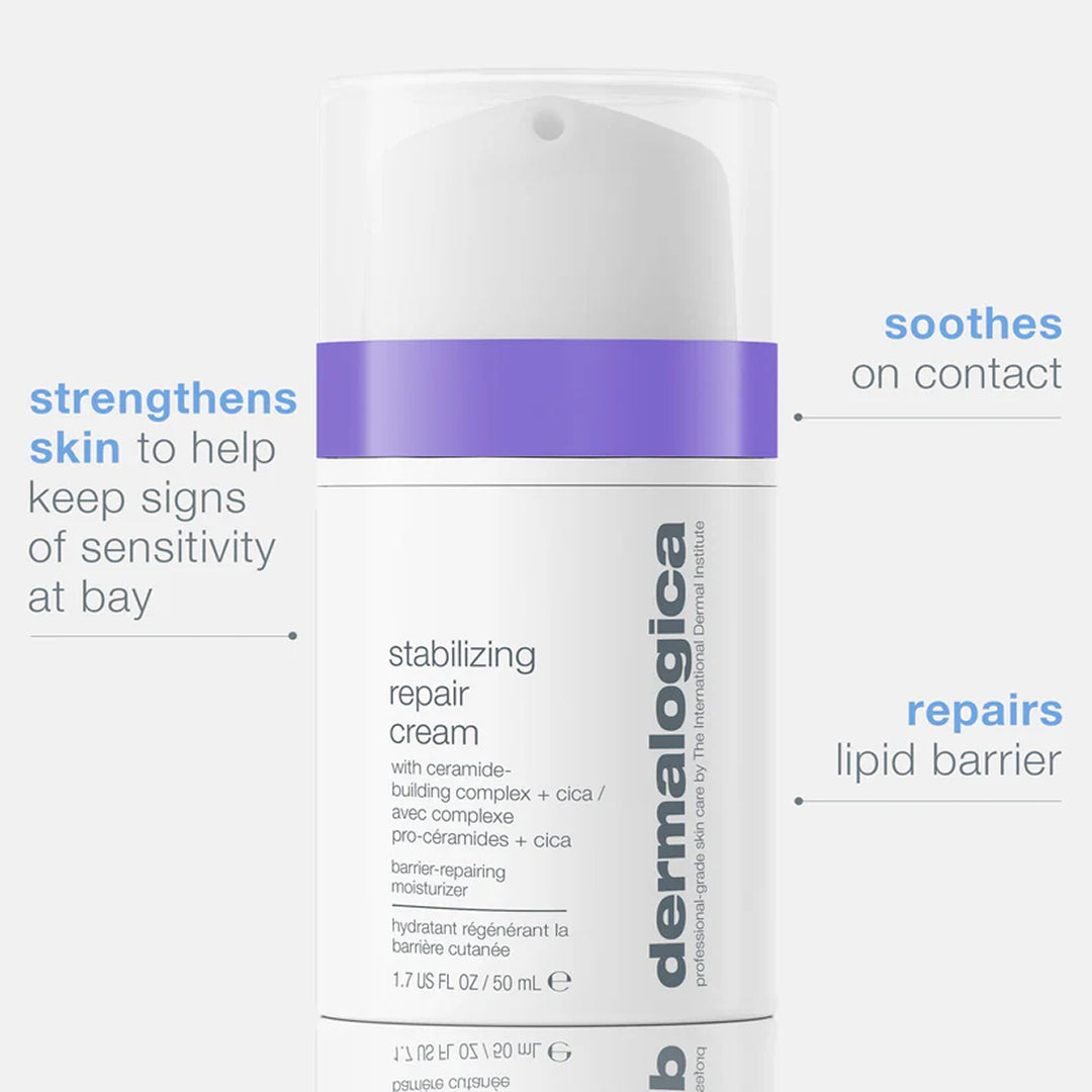 stabilizing repair cream + ultracalming cleanser