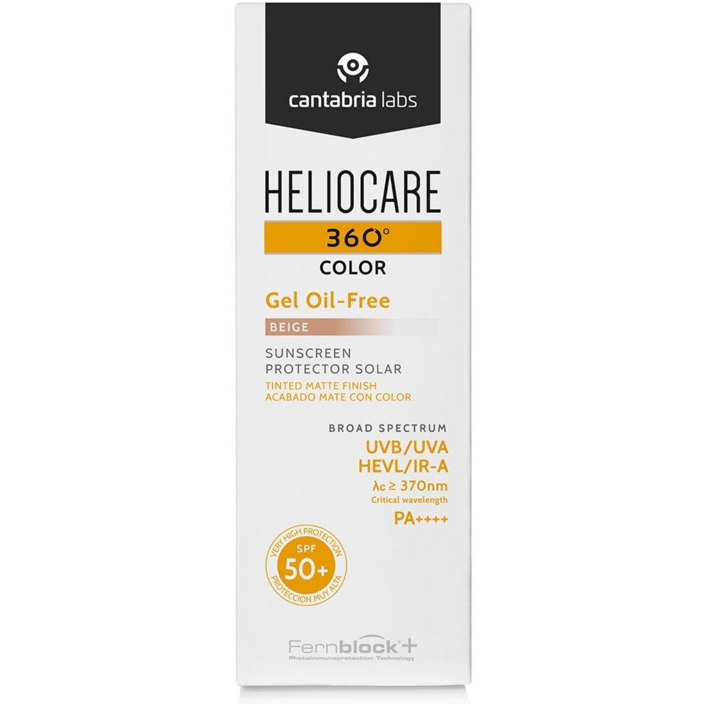 Heliocare Oil Free Gel Colour  50ml
