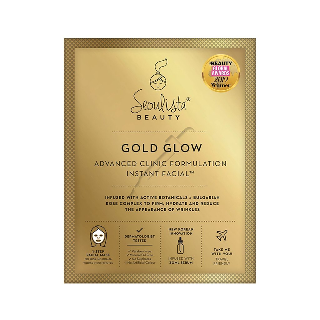 Seoulista Beauty Gold Glow Instant Facial