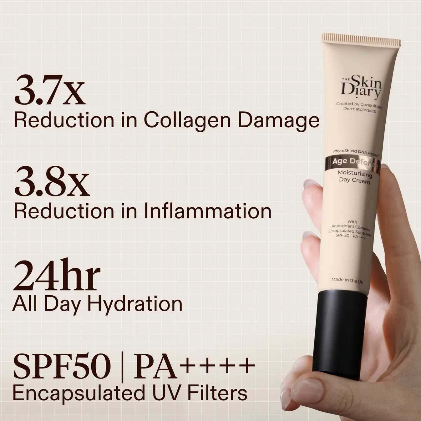 The Skin Diary Age Defence Moisturising Day Cream 50 ml
