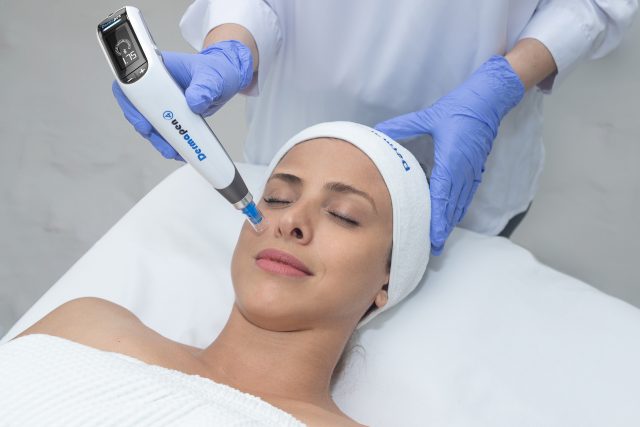 NEW South William Clinic Signature Five Step Advanced Facial: HydraFacial, BBL Laser, Microneedling, Uber Peel, LED Light Therapy