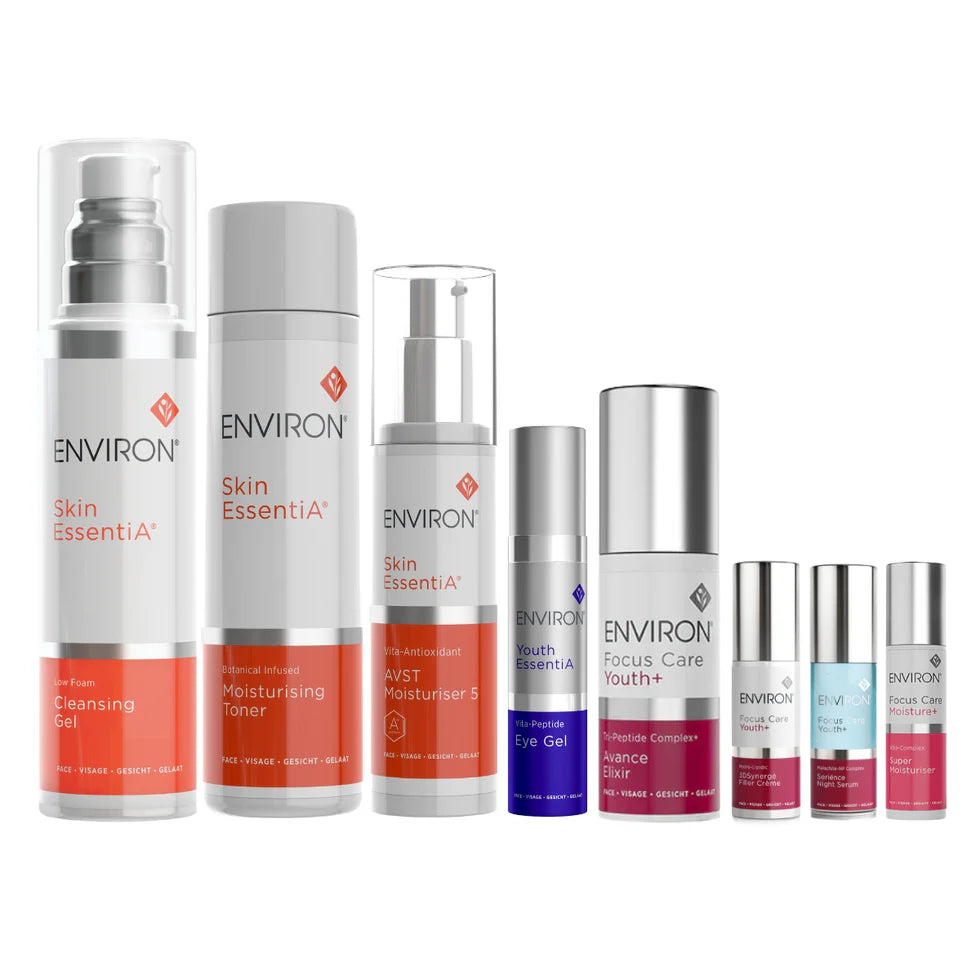 Environ Deluxe Skin Essential A Collection - Complete Vitamin A System (With Cleansing Gel)