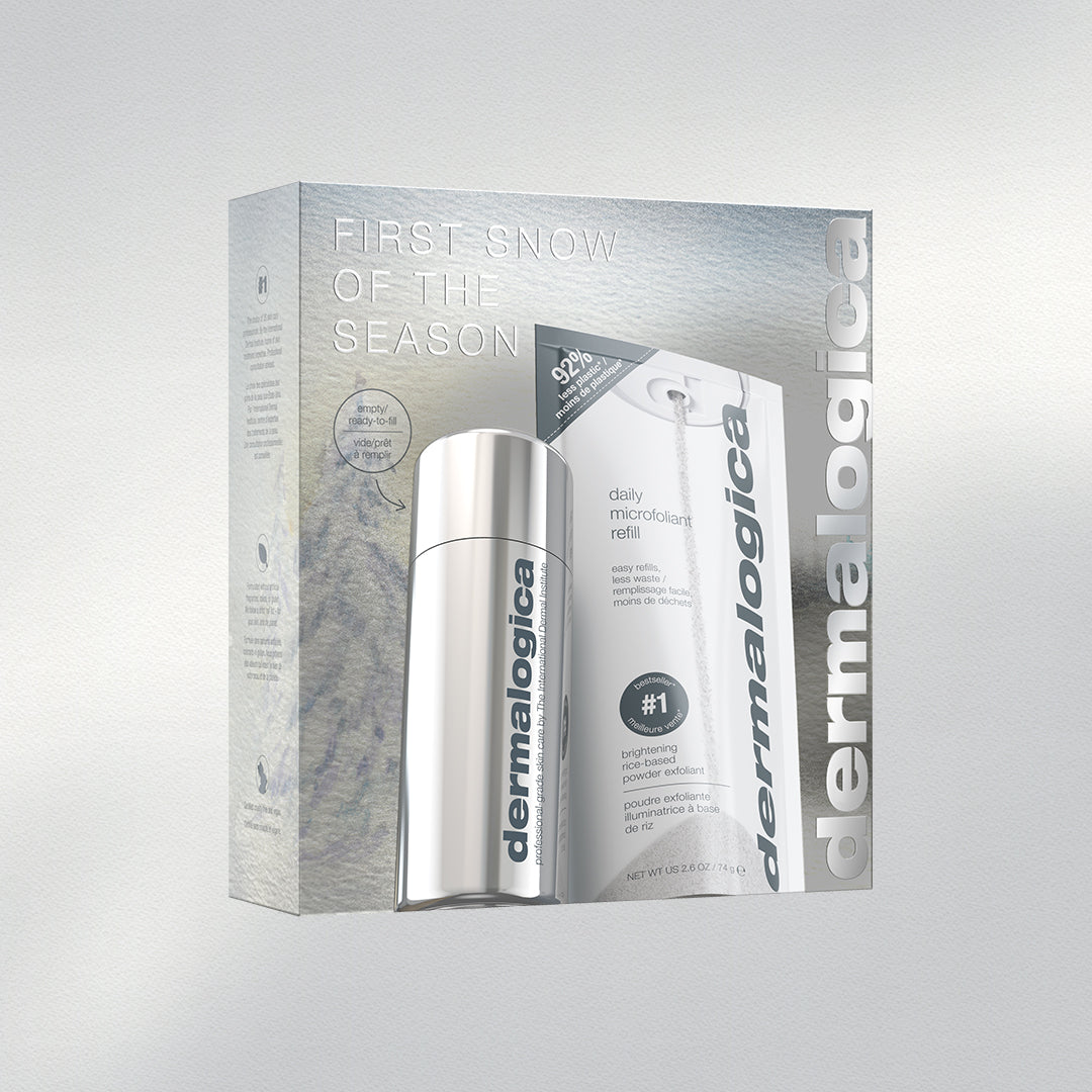 Dermalogica first snow of the season