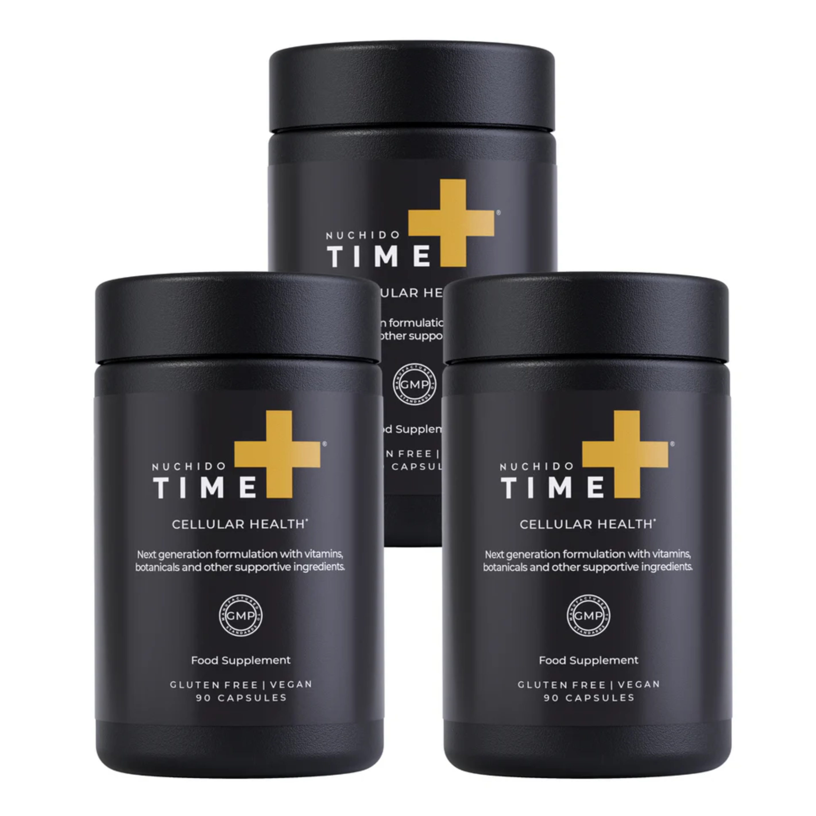 Nuchido TIME+™ NAD+ Supplement (90 Capsules, 3 daily)