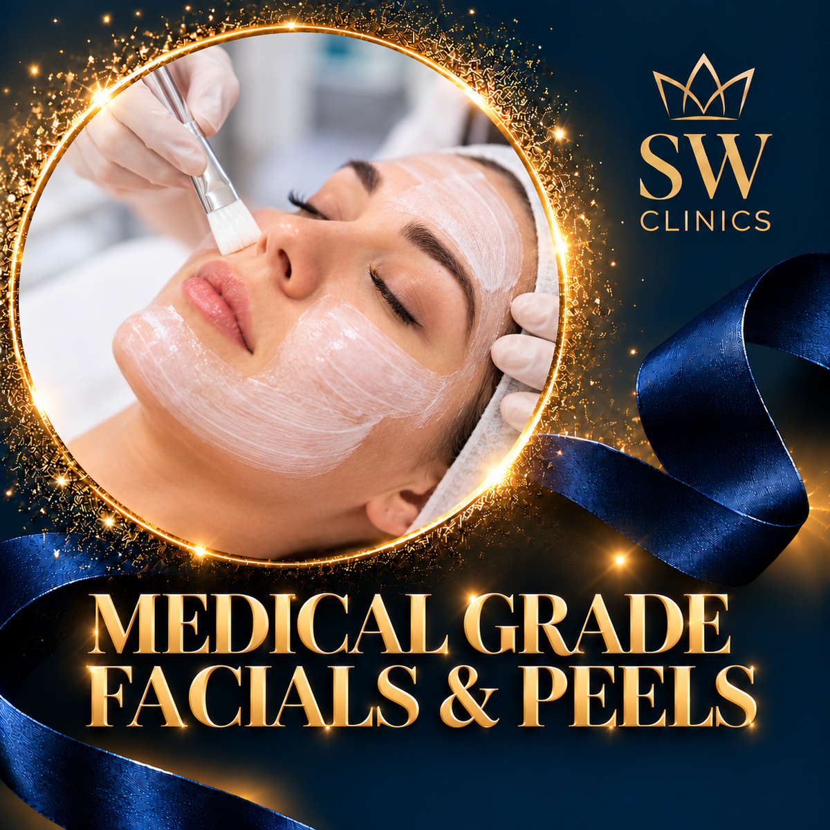 Any Bespoke 30-Min Peel or 50-Min Facial Course of 3 (save up to €276)