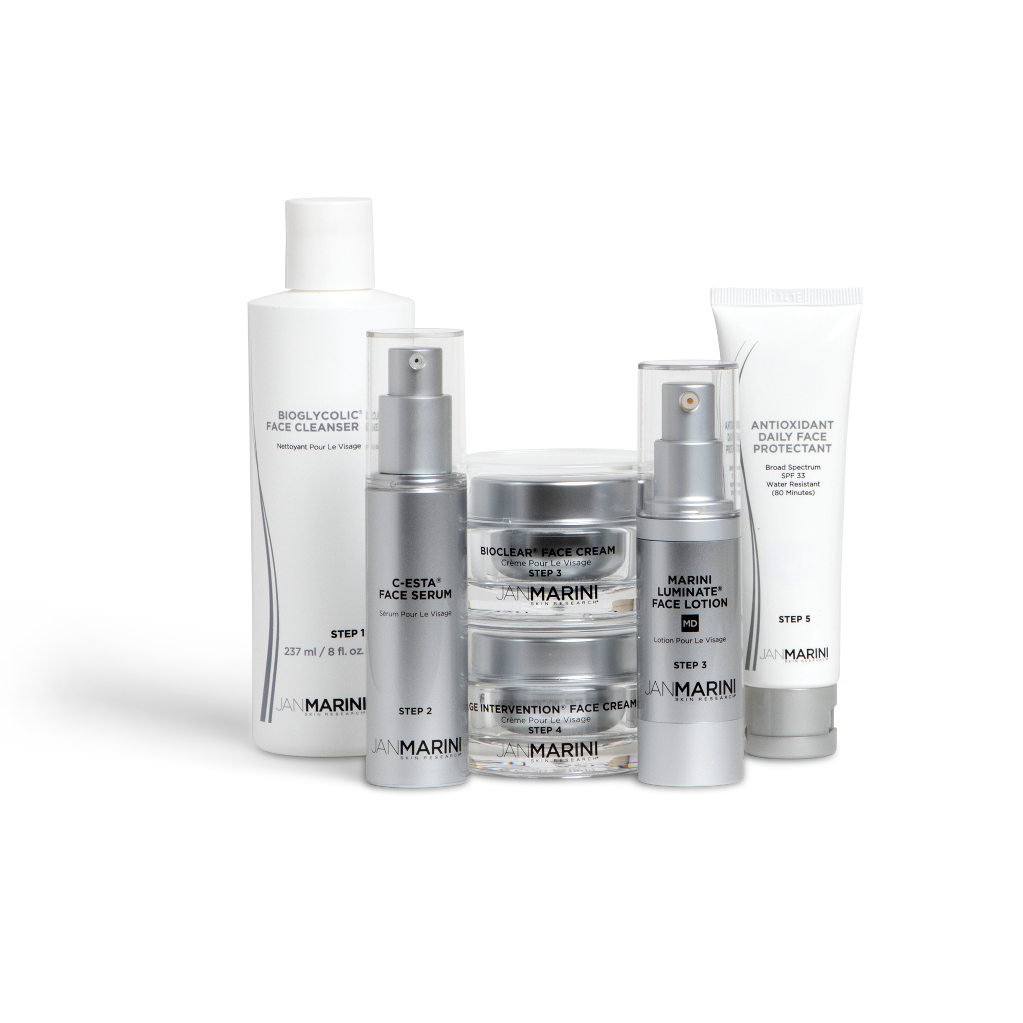 Jan Marini A Skin Care Management System - MD Dry/Very Dry with Daily Face Protectant SPF 33