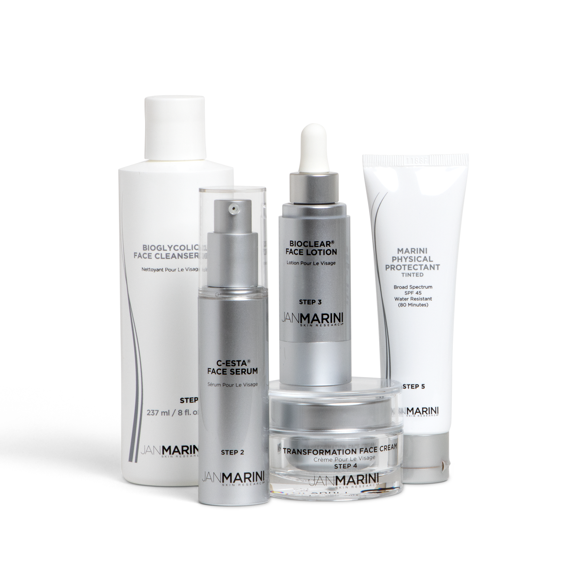 Jan Marini A Skin Care Management System - Normal Combo w/ MPP SPF 45 Tinted