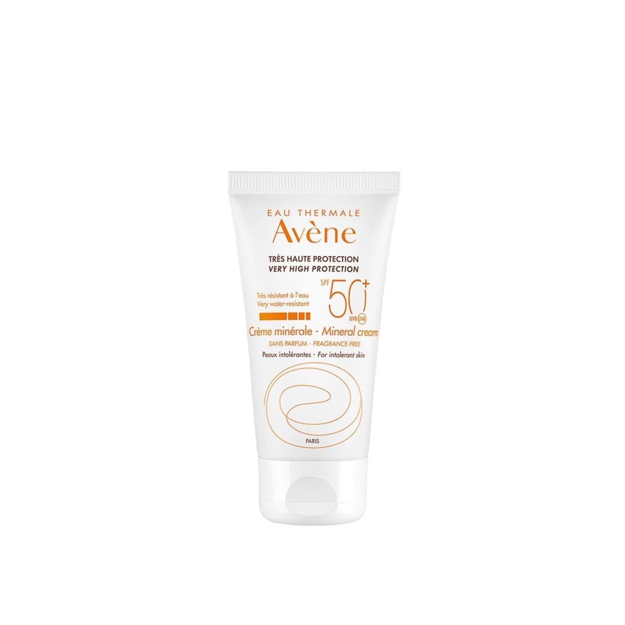 Avene Very High Protection Mineral Fluid SPF50+ Sun Cream for Intolerant Skin 40ml