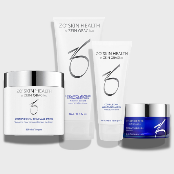 ZO Skin Health Complexion Clearing Bundle - Complete 4-Product