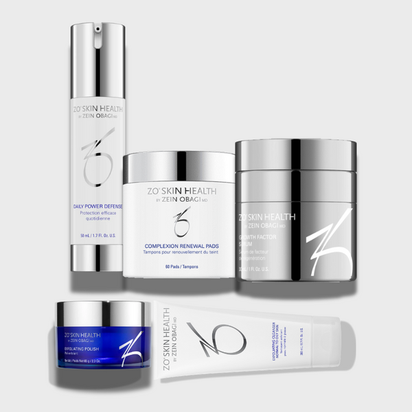 ZO Skin Health Anti-Aging Bundle - Complete 5-Product Full-Size System