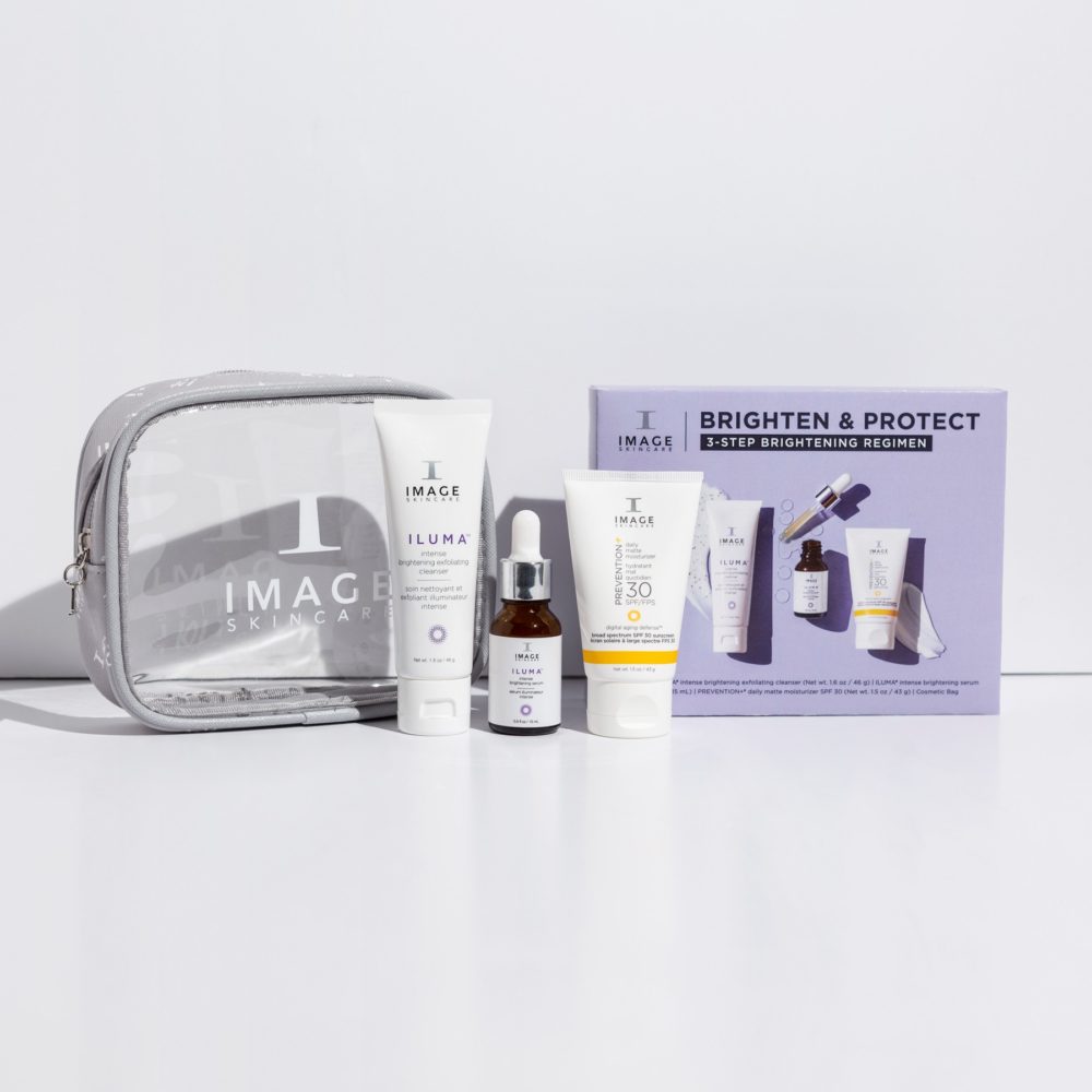 Image Brighten & Protect Kit 3-step brightening skin routine
