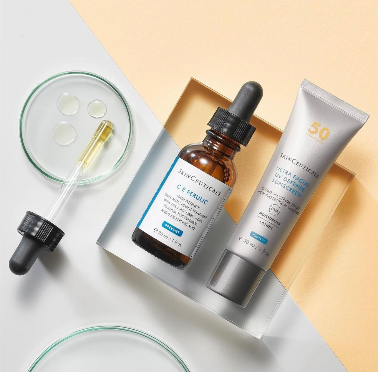 SkinCeuticals CE Ferulic Double Defence Kit for Dry & Ageing Skin (FREE SPF save €52)