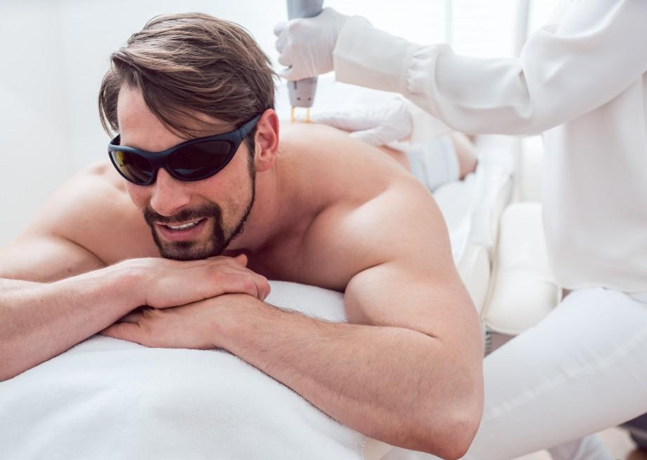 Laser Hair Removal for Men Intimate Area Front & Back (as low as €59.90 per session)